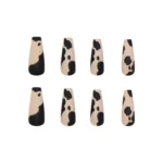 24pcs/box Frosted Leopard Finished Ballet Manicure Patches - Image 4