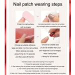24pcs/box Frosted Leopard Finished Ballet Manicure Patches - Image 6