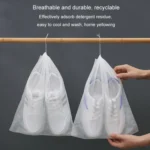 Portable Thickened Non-Woven Anti-Yellowing And Sunscreen Shoe Bag Shoe Storage Bag - Image 11