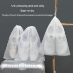 Portable Thickened Non-Woven Anti-Yellowing And Sunscreen Shoe Bag Shoe Storage Bag - Image 10