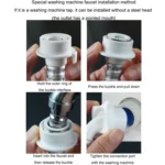 Fully Automatic Washing Machine Water Inlet Hose Adapter - Image 8
