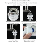 Fully Automatic Washing Machine Water Inlet Hose Adapter - Image 9