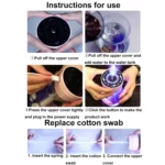 FH-068 Mini USB Car Home Colorful Light Bottle Micro Landscape Humidifier - Image 4