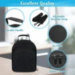 EVA Lightweight Durable Zipper Hat Storage Bag - Image 7