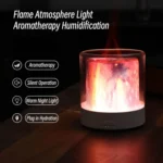Colorful Light Flame Aromatherapy Humidifier Home Ambient Light Desktop Fragrance Diffuser - Image 2