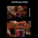 Colorful Light Flame Aromatherapy Humidifier Home Ambient Light Desktop Fragrance Diffuser - Image 10