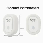 Adjustable Night Light Ultrasonic Mosquito Repeller Mini Home Electronic Mouse Repeller - Image 2