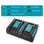 For Makita DC18RC 14.4-18V Lithium Battery Dual Charger - Image 4