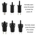 3pcs Refrigerator Door Light Switch Wardrobe Door Self-reset Switch - Image 2