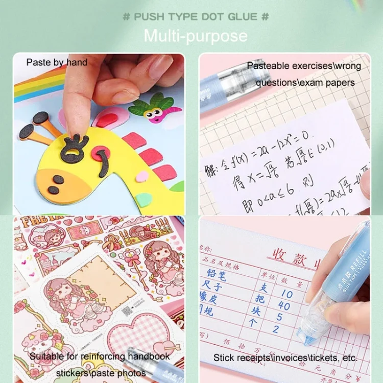 TBD06045249_B11.webp Push-Dry Quick Glue Stick Correction Tape Double Sided Adhesive For Handmade Handbook - Image 12