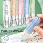 Push-Dry Quick Glue Stick Correction Tape Double Sided Adhesive For Handmade Handbook - Image 3