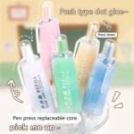 Push-Dry Quick Glue Stick Correction Tape Double Sided Adhesive For Handmade Handbook - Image 4
