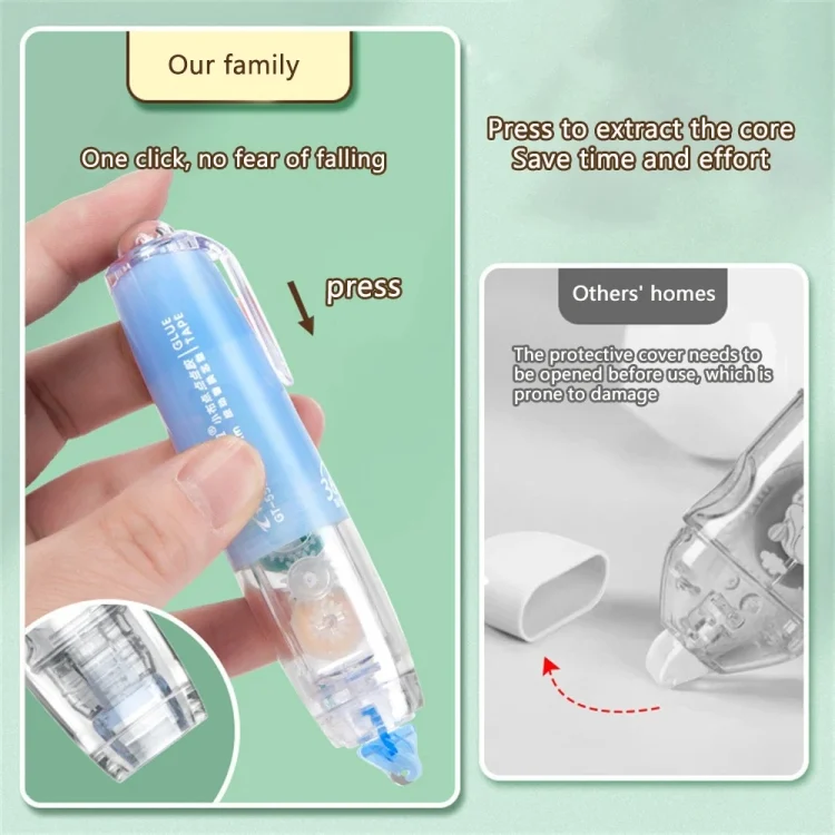 TBD06045249_B9.webp Push-Dry Quick Glue Stick Correction Tape Double Sided Adhesive For Handmade Handbook - Image 10