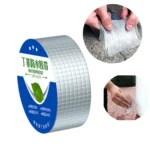 1.2mm Thickness Butyl Waterproof Tape Self-Adhesive Aluminum Foil Tape - Image 2