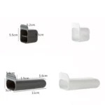 Desktop Computer Monitor Auxiliary Pen Holder Desk Adhesive Storage Box - Image 2