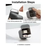Desktop Computer Monitor Auxiliary Pen Holder Desk Adhesive Storage Box - Image 4