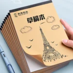 100 Pages /Book Thickened Glue Binding Draft Book Students Multipurpose Blank Sketch Paper - Image 2