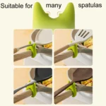 5pcs Kitchen Multifunctional Spatula Holder Household Spill Resistant Spoon Tray - Image 5