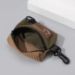Corduroy Outdoor Cycling Hanging Bag Earphone Portable Storage Sports Bag Universal Bag Hanger - Image 6