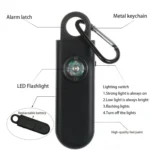 Women Personal Anti-pervert Alarm Outdoor LED Flashing Light Alarm - Image 2