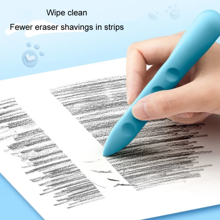 TBD06045307_B3.webp 3pcs /Box QIHAO 8870 Cave Eraser For Elementary School Students No Trace No Chip Eraser - Image 4