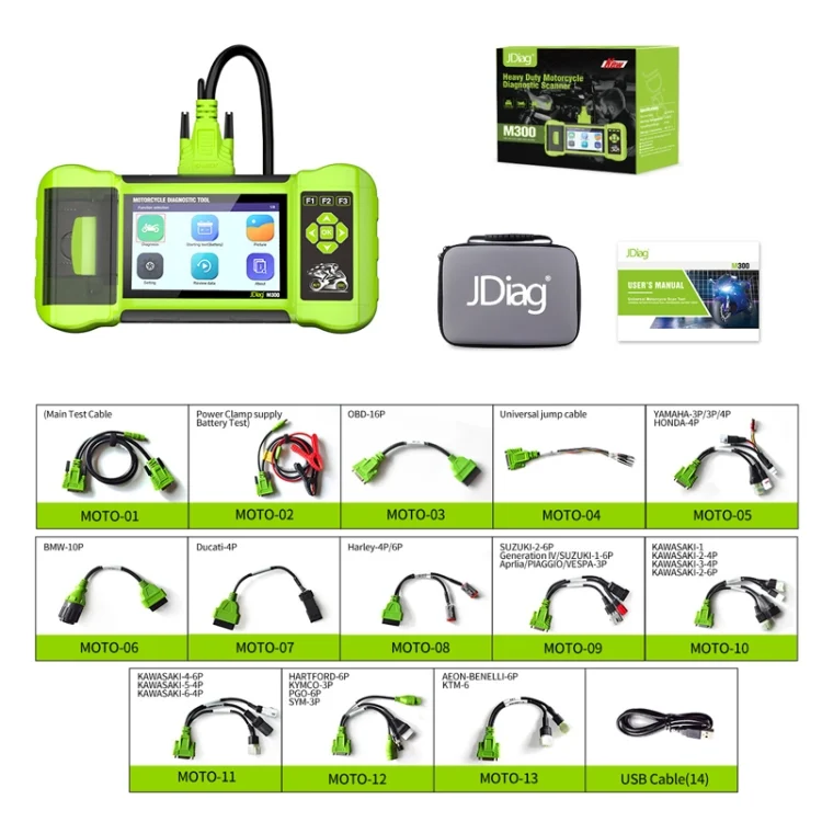TBD06045339_8.webp For Harley/Ducati/BMW JDiag Intelligent Heavy Duty Machine Tester - Image 9