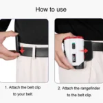 PGM ZP040 Golf Rangefinder Belt Clip Lightweight Portable Ball Bag Magnetic Buckle - Image 6