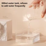 Moon Meteorite Mini Humidifier With Colorful Night Light - Image 6