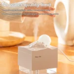 Moon Meteorite Mini Humidifier With Colorful Night Light - Image 7