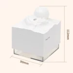 Moon Meteorite Mini Humidifier With Colorful Night Light - Image 9