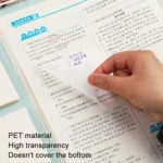 Transparent Convenient Memo Stickers Student Notes Sticky Stickable Bookmarks - Image 8
