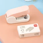 Deli Mini Stapler Includes 830 Staples ,12 Sheet Capacity - Image 6