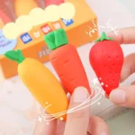 10pcs Big Fruit Eraser Student Traceless Art Cartoon Creative Eraser - Image 3
