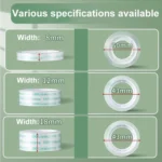 Deli Small High Viscosity Office Transparent Tape Student Stationery Tape - Image 3