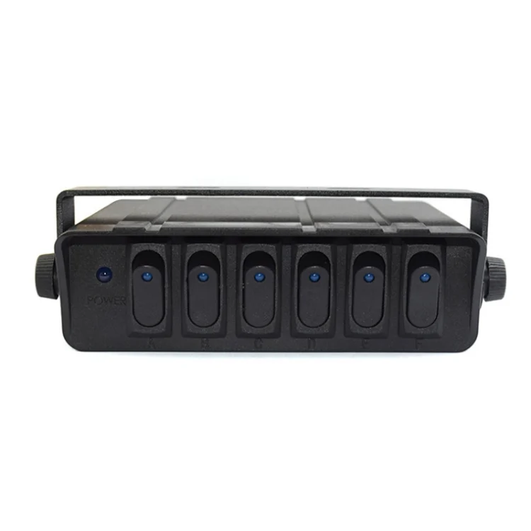 TBD06045434_B1.webp 12V Ship Car 6-digit 3PIN Switch Panel Control System With Wiring - Image 2