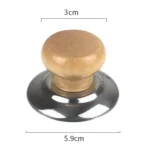 4pcs Household Cap Carrying Handle Kitchen Single Hole Pot Buttons Top Beads Pot Lid Accessories - Image 3