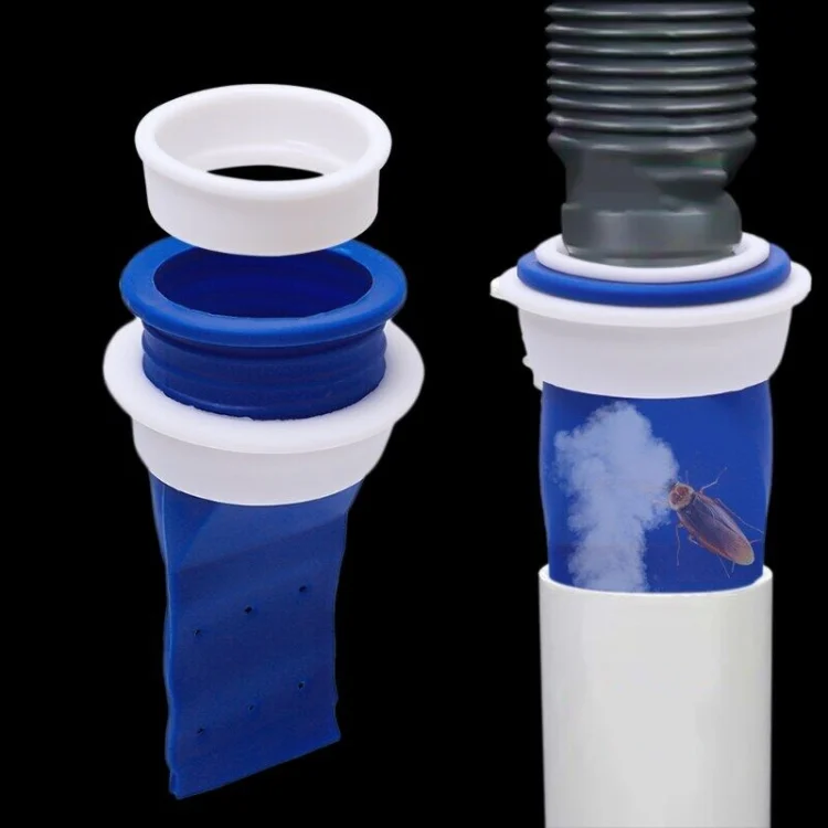 TBD06045458_B1.webp 5pcs Silicone Floor Drain Plug Anti-Backflow Anti-odor Inner Core for Toilet Pipes Bathroom - Image 2
