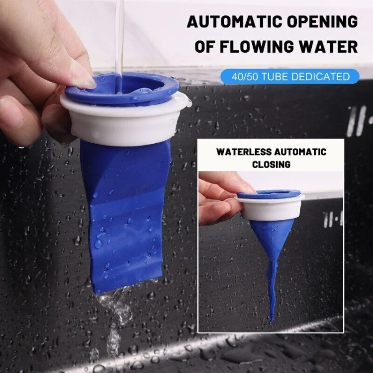 TBD06045458_B2.webp 5pcs Silicone Floor Drain Plug Anti-Backflow Anti-odor Inner Core for Toilet Pipes Bathroom - Image 3