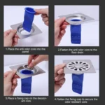 5pcs Silicone Floor Drain Plug Anti-Backflow Anti-odor Inner Core for Toilet Pipes Bathroom - Image 8