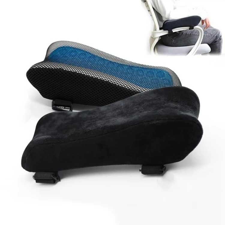 TBD06045474_B1.webp Curve Three-dimensional Support Memory Foam Office Chair Armrest Pad - Image 2