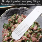 Thickened Stainless Steel Stirring Spoon Kitchen Dumpling Multifunctional Mixing Tool - Image 7
