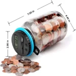 Digital Display Counting Piggy Bank With Lock - Image 2