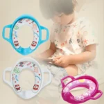 Children Toilet Seat Baby Extra Large Toilet Cover Soft Cushion Auxiliary Seat Loop - Image 2