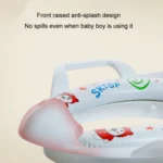 Children Toilet Seat Baby Extra Large Toilet Cover Soft Cushion Auxiliary Seat Loop - Image 6