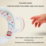 Children Toilet Seat Baby Extra Large Toilet Cover Soft Cushion Auxiliary Seat Loop - Image 7
