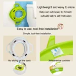 Children Toilet Seat Baby Extra Large Toilet Cover Soft Cushion Auxiliary Seat Loop - Image 9