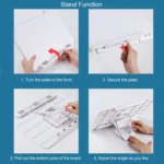 Adjustable Lift Reading Stand Floor Reading Rack Children Sitting Posture Reading Device - Image 12