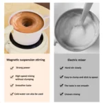 10000rpm/min Magnetic Levitation Electric Coffee Stirrer Milk Shaker Red Wine Decanter - Image 6