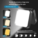 Camping Cycling Lavalier Lamp Night Fishing Light Three-Color Temperature Reading Lamp - Image 4
