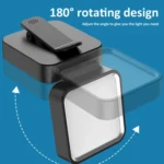 Camping Cycling Lavalier Lamp Night Fishing Light Three-Color Temperature Reading Lamp - Image 5